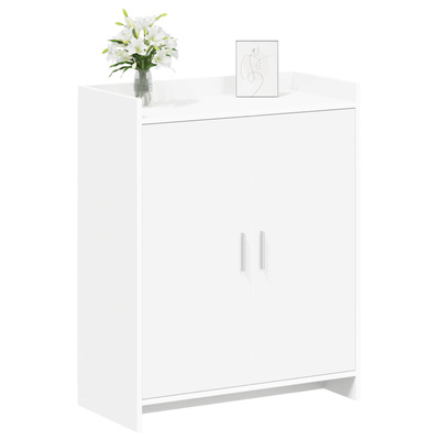 Szafka na buty Biały 73,5 x 36 x 92 cm Drewno inżynieryjne