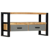 vidaXL Szafka pod TV, 100x30x50 cm, lite drewno mango