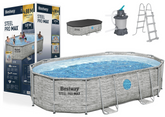 Basen Stelażowy 427 x 250 x 100 cm Bestway 56946