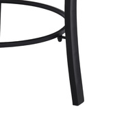 vidaXL Palenisko z mozaiką, zielone, 68 cm, ceramika