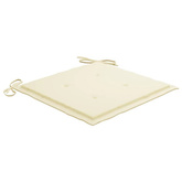 vidaXL Składane krzesła ogrodowe z poduszkami, 2 szt., drewno akacjowe