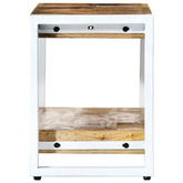 vidaXL Szafka pod TV, 90x30x40 cm, lite drewno mango