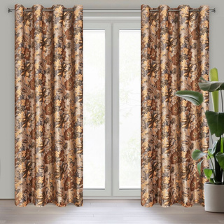 Zasłona Diana ruda 140x250