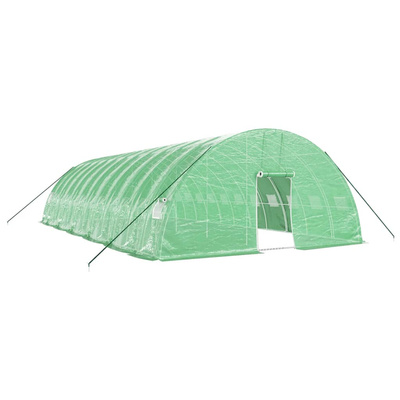 Szklarnia ze stalową ramą, zielona, 72 m?, 12x6x2,85 m