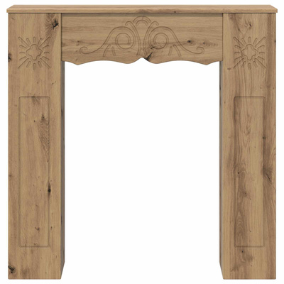 Obudowa kominka Dąb artisan 102 x 20 x 102 cm