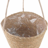 Kosze na rośliny z trawy morskiej 3 pcs naturalny ?26 x 19 cm
