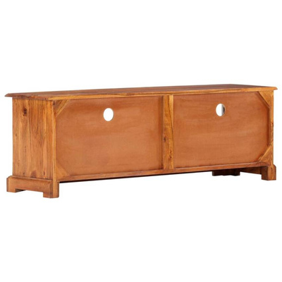 vidaXL Szafka pod TV, 120x30x40 cm, lite drewno akacjowe