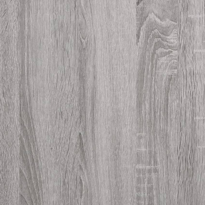 vidaXL Biurko, szary dąb sonoma, 140x50x75 cm, materiał drewnopochodny