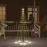 vidaXL Choinka do montażu na maszcie, 108 ciepłych białych LED, 180 cm