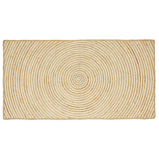 Dywany pokojowe Biały 80 x 150 cm Juta