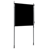 vidaXL Roleta zewnętrzna, 120x270 cm, antracytowa