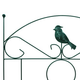 Ogrodzenie Ogrodowe 3 pcs Zielony 110 x 40 cm Stal