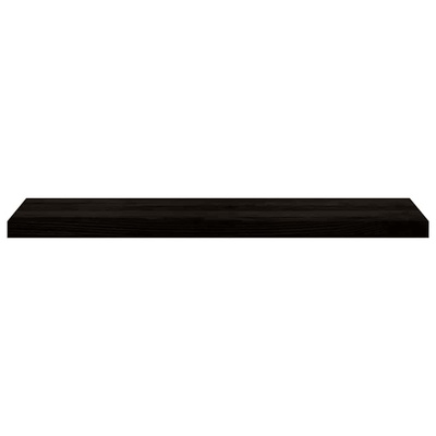 Stopnie schodowe 12 szt. brązowoczarne 100x25x2 cm lite drewno dębowe