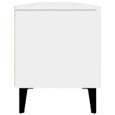 vidaXL Szafka pod TV, biała, 180x31,5x40 cm, materiał drewnopochodny