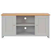 vidaXL Szafka pod TV, szara, 120 x 39 x 58 cm