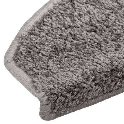 Samoprzylepne maty na schody 15 pcs Szary 80 x 24,5 x 3,5 cm