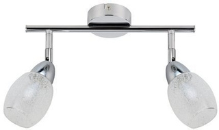 Lampa sufitowa RICO listwa regulowana LED 2-punktowa do salonu metalowa