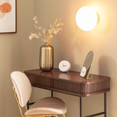 Kinkiet szklany czaerwony E14 Abruzzo Sfero