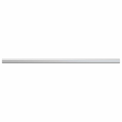 Drążek do szafy 12 pcs Srebrny 764 x 15 x 29 mm Stop Aluminium