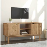 vidaXL Szafka pod TV OTTA, 113,5x43x57 cm, lite drewno sosnowe