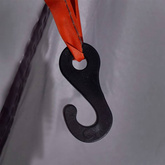 vidaXL Namiot rodzinny tipi, 8-os., szaro-pomarańczowy, wodoszczelny