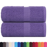 Ręczniki mydlane FROGN 2 szt. Fioletowe 30x30 cm 360 g/m?