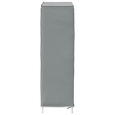 Szafka na buty Szara 60,5x30x97 cm Tkanina Non-woven