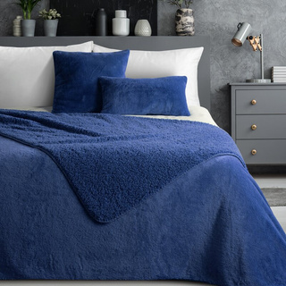 Narzuta Chon granatowa 220x240