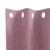 Zasłony zaciemniające 2 pcs Ciemny Róż 140 x 140 cm Aksamit