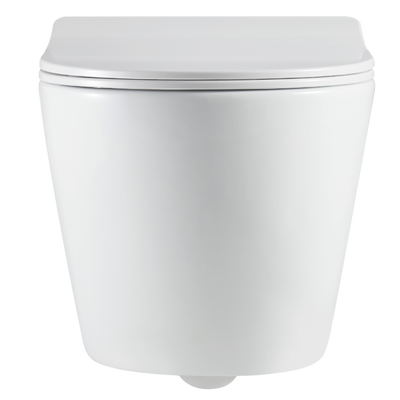 Miska wc podwieszana, qfs, limnos okrągła, z deską wolnoopadającą CE-93-001-L Invena