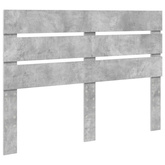 Ramka łóżka Betonowy szary 150 x 200 cm Drewno inżynieryjne