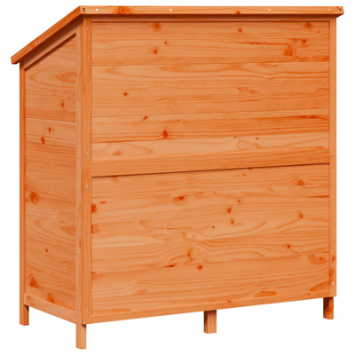 Shed ogrodowy brązowy 106,5 x 56 x 113,5 cm Drewno Świerkowe