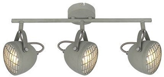 Lampa ścienna listwa 3X50W GU10 betonowy szary PENT 93-68064
