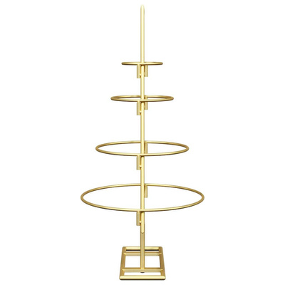 Metalowa choinka świąteczna złoty 60 cm Stal Malowana Proszkowo
