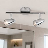 Lampa sufitowa Liberty listwa regulowana 2-punktowa LED do salonu metalowa