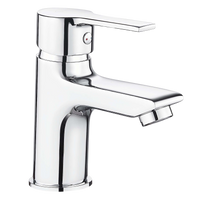 Bateria umywalkowa niska bralos chrom BU-07-001-A Invena