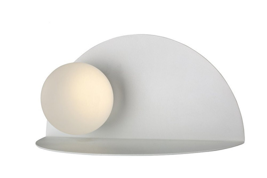 Kinkiet biały LED 4W 4000K ładowarka USB z półką Zenit Candellux 21-76038