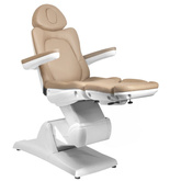 Fotel kosmetyczny elektr. Azzurro 870 3 siln. cappuccino 109079