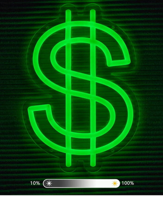 NEON DOLAR $ 18x31