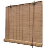 vidaXL Bambusowe rolety, 2 szt., 120 x 220 cm, brązowe