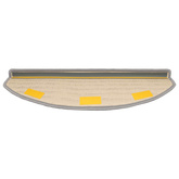Samoprzylepne maty na schody 15 pcs Szary 80 x 24,5 x 3,5 cm