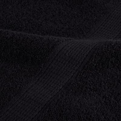 Ręczniczki premium SOLUND, 2 szt., czarne, 30x50 cm, 600 g/cm?