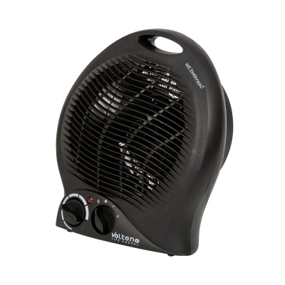 Termowentylator czarny VO0800 VOLTENO