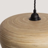 Lampa Wisząca Bambusowa Boho Abruzzo Elena E27