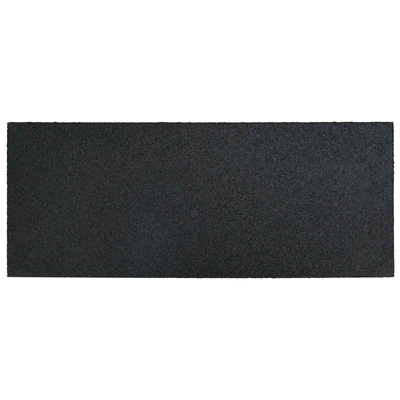 Kamień kroczący 6 pcs Czarny 60,5 x 25 x 2 cm Guma