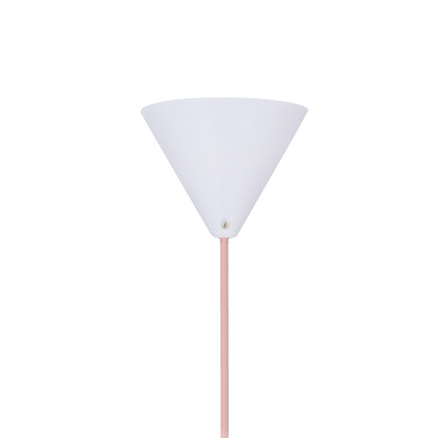 Lampa wisząca różowa stożek Voss Ledea 50101180