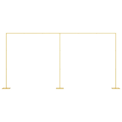 Łuk Ślubny złoty 657 x 35 x 300 cm Stal