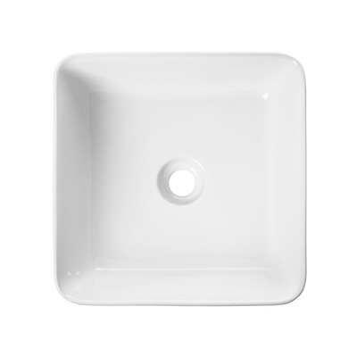 Umywalka nablatowa akte, 38 cm, kwadratowa CE-54-K01-C Invena