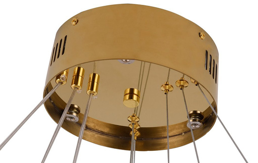 Designerska Lampa Wisząca złota Swarovski Adani AD211