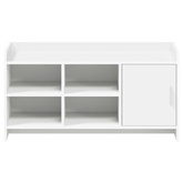 Szafka na buty Biały 100 x 39,5 x 51 cm Drewno inżynieryjne